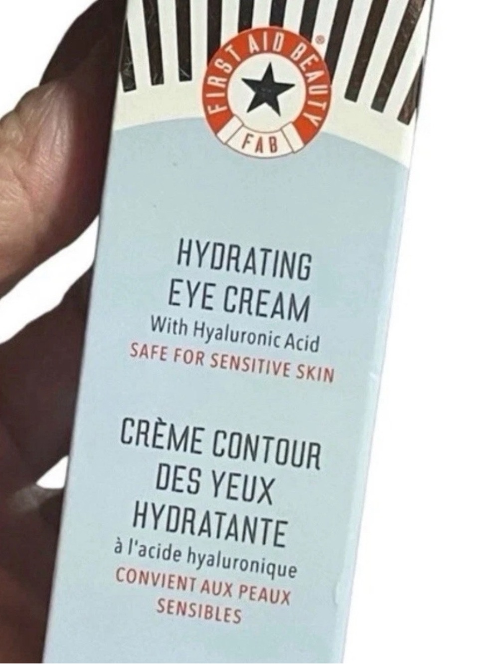 First Aid Beauty Hydrating Eye Cream With Hyaluronic Acid - 15mL (0.5 oz) NIB